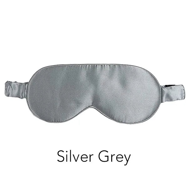 100% Mulberry Silk Sleep Mask for Man and Woman Eye Cover Large Blindfold for Total Blackout Size 20X8.5cm