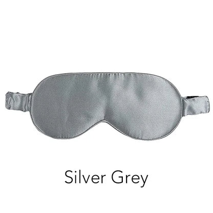 100% Mulberry Silk Sleep Mask for Man and Woman Eye Cover Large Blindfold for Total Blackout Size 20X8.5cm