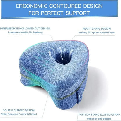 Slumblr® Memory Foam Leg Support Pillow - Slumblr