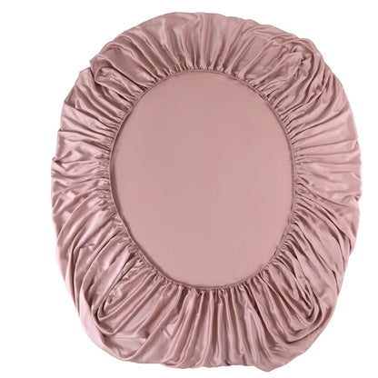 100% Bamboo Fitted Sheet with Elastic Band Smooth Cooling Bedsheet 1000 Thread Count Anti-slip Mattress Cover for Queen King Bed