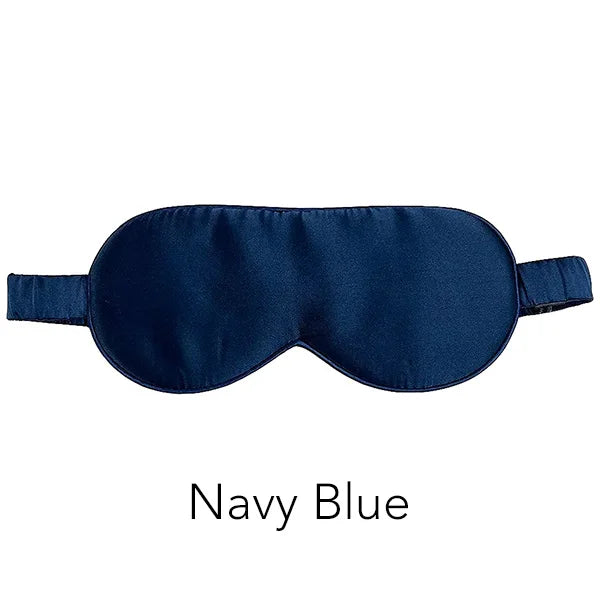 100% Mulberry Silk Sleep Mask for Man and Woman Eye Cover Large Blindfold for Total Blackout Size 20X8.5cm