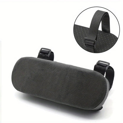 Memory Foam Armrest Pads for Office Chair Elbow Support Cushion for Arm Pressure Relief, Universal Fit Covers for Desk Chairs