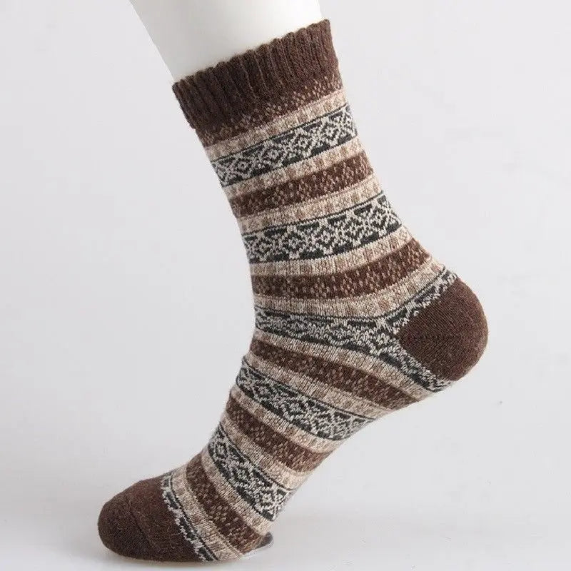 1 Pair Thermal Wool Cashmere Socks Men Male Thicken Sock Casual Comfortable Warm Winter Thick Socks Chaussette Homme sokken