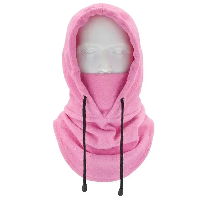 Winter Thermal Fleece Balaclava Scarf Ski Face Mask Neck Warmer Snood Hood Hat Windproof Cold Warm Riding Cap Sports Outdoor