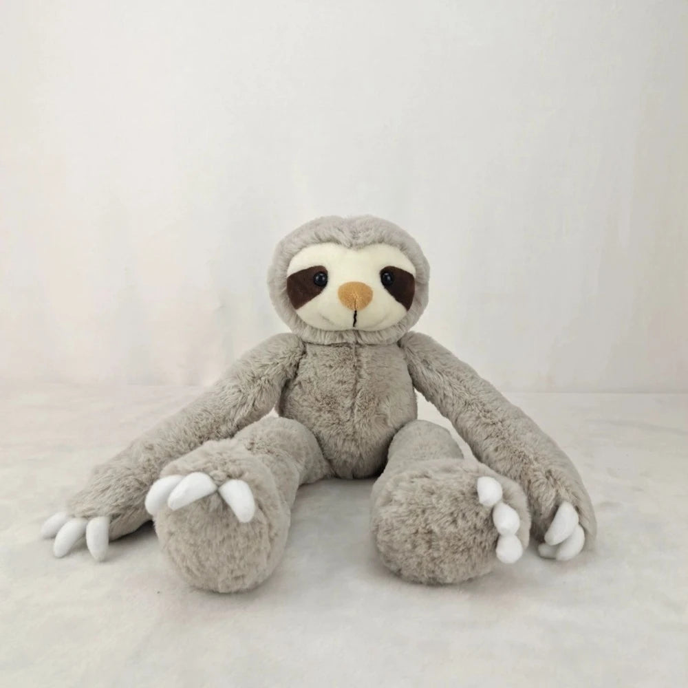 40cm Cute Animal Sloth Plush Doll Toy Soft Plush Doll Christmas Gift Curtain Buckle Cartoon Doll Forest Animal Action Figure