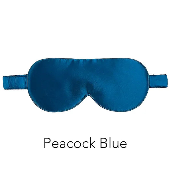 100% Mulberry Silk Sleep Mask for Man and Woman Eye Cover Large Blindfold for Total Blackout Size 20X8.5cm