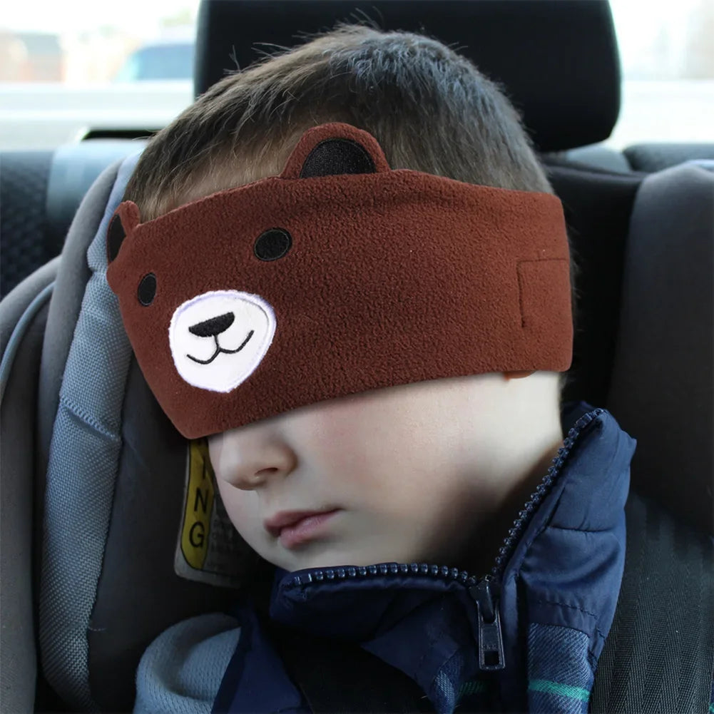 Kid Bluetooth Headphone Sleep Mask Bluetooth 5.0 Stereo Music Player Support Handsfree Soft Music Headband For Children Gifts
