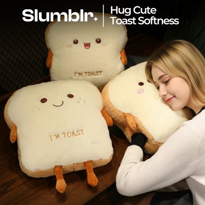 Slumblr® Toast Bread Plush Pillow