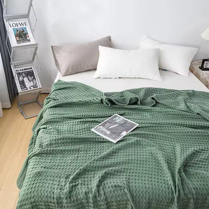 Slumblr® Cotton Waffle Weave Summer Blanket
