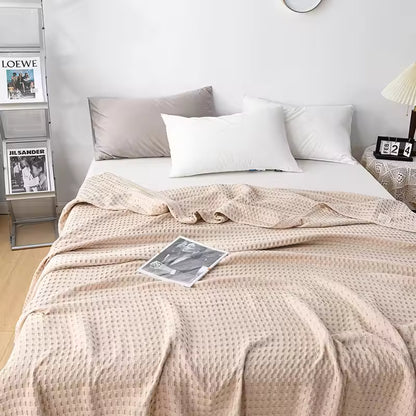 Slumblr® Cotton Waffle Weave Summer Blanket