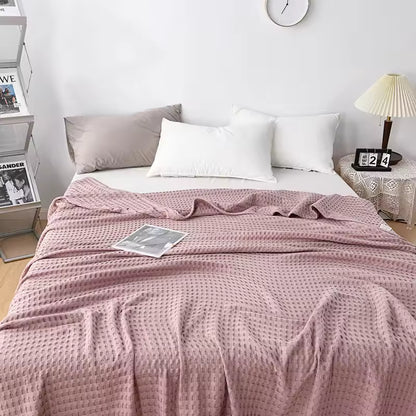 Slumblr® Cotton Waffle Weave Summer Blanket