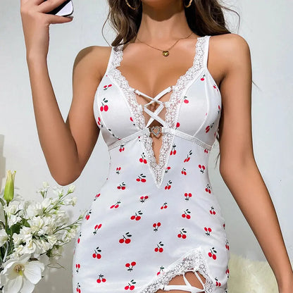 Slumblr® Lace Trim Sleep Dress