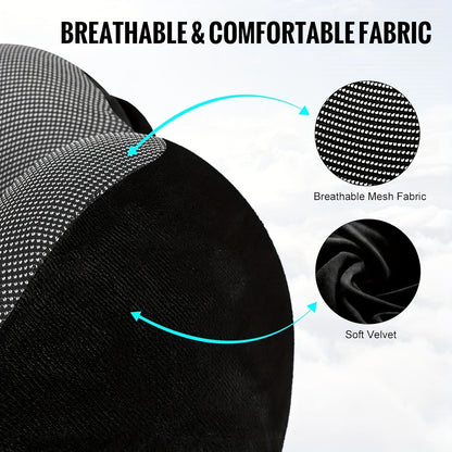 Slumblr® Hooded U-Shaped Travel Pillow