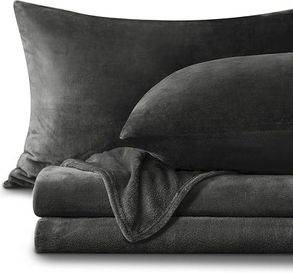 Slumblr® Flannel Fleece Bedding Set