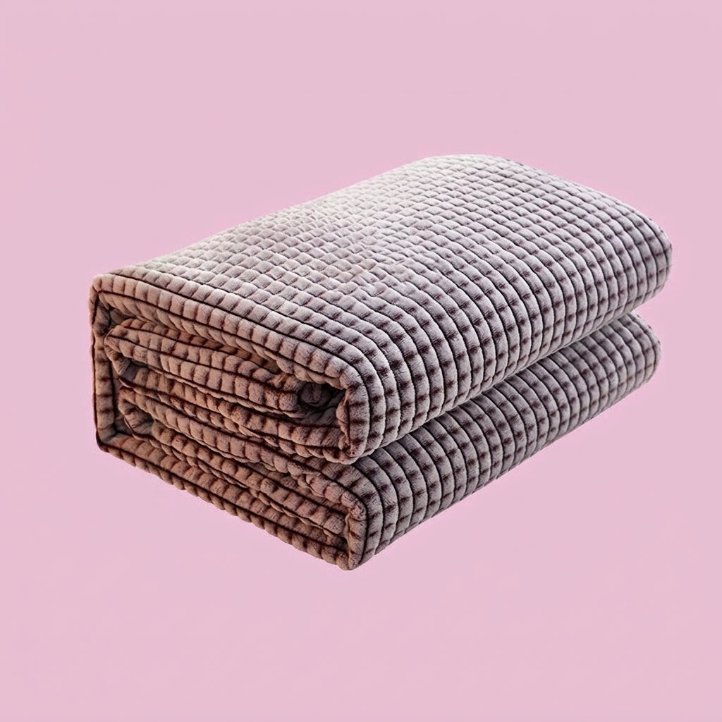 Slumblr® Ribbed Fleece Blanket