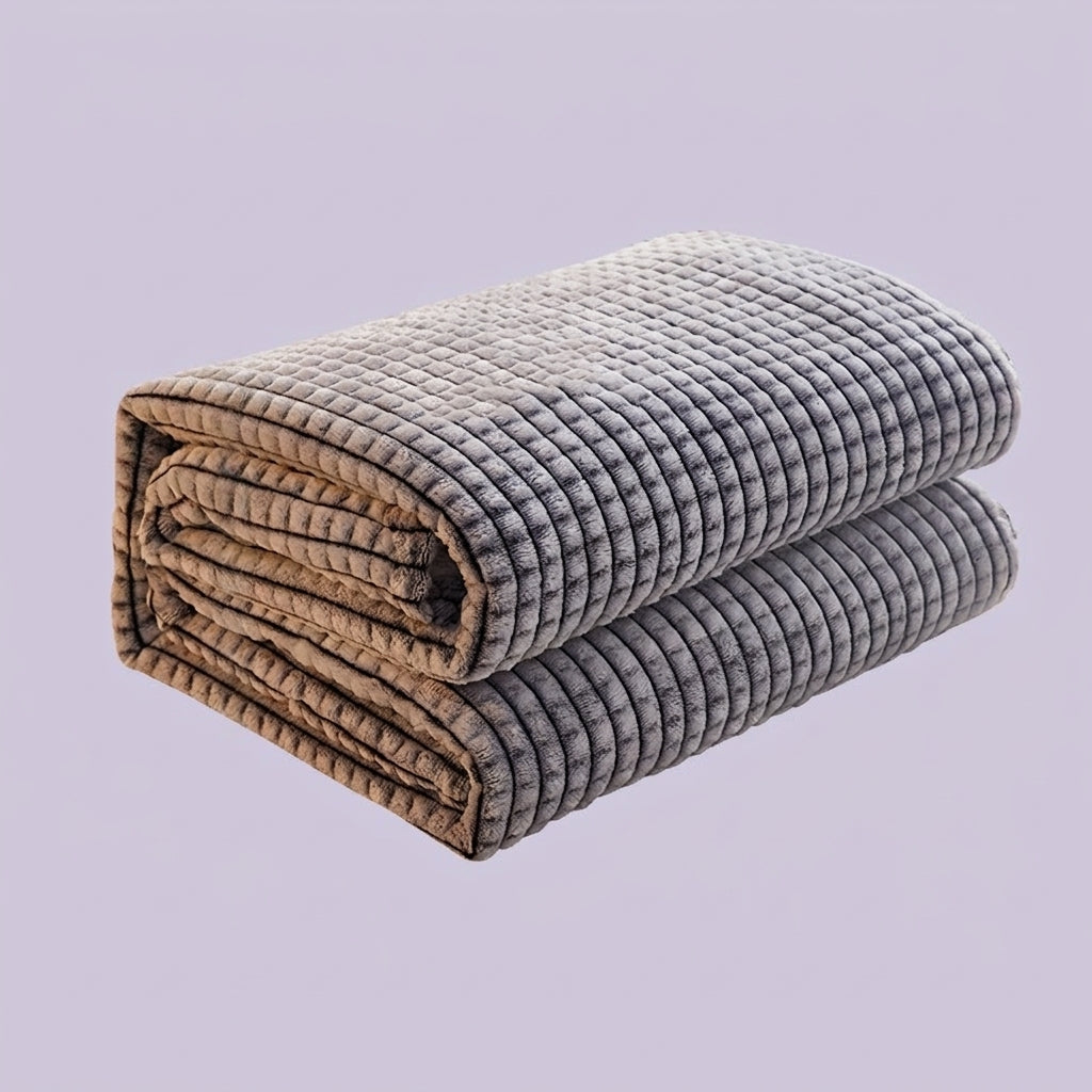 Slumblr® Ribbed Fleece Blanket