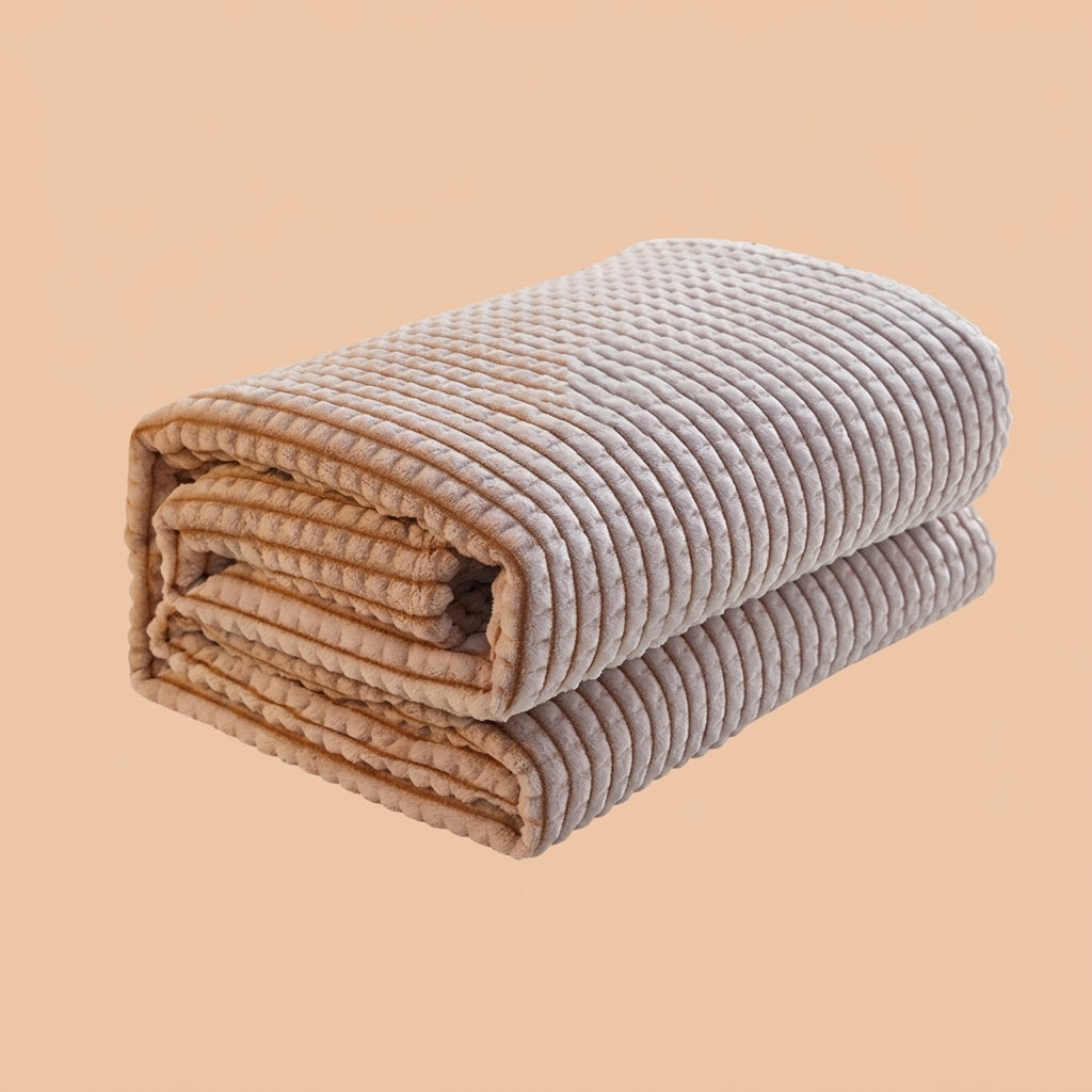 Slumblr® Ribbed Fleece Blanket