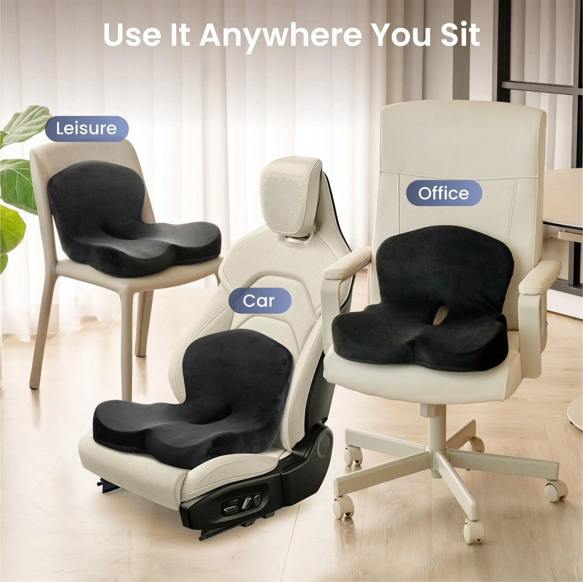 Slumblr® Ergonomic Seat Cushion