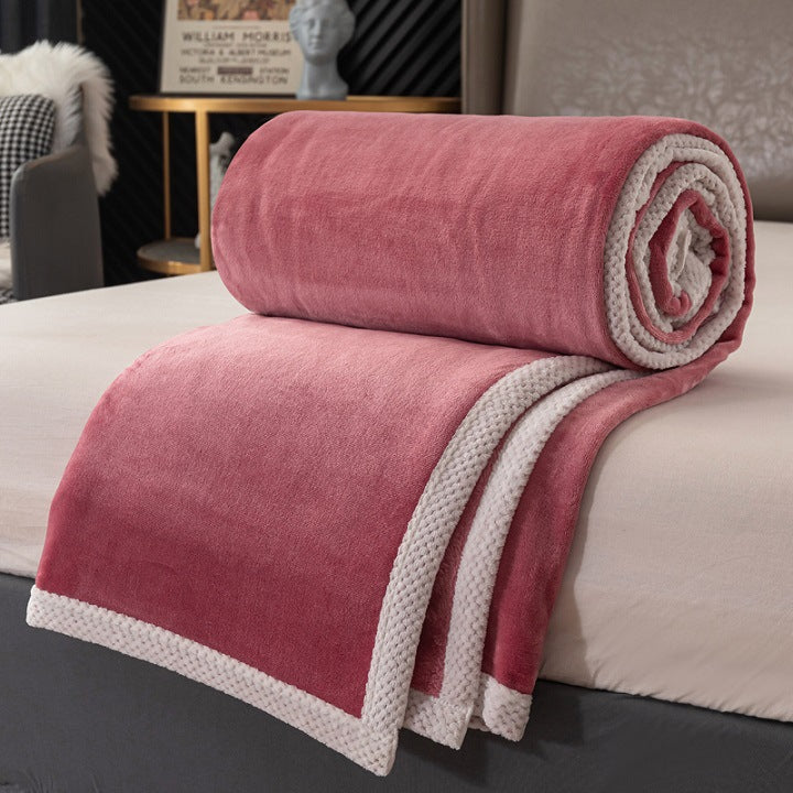 Slumblr® Trimmed Fleece Blanket