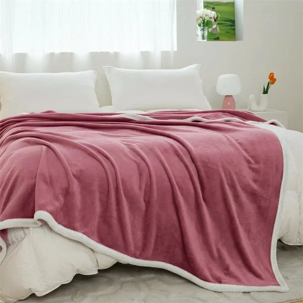 Slumblr® Trimmed Fleece Blanket