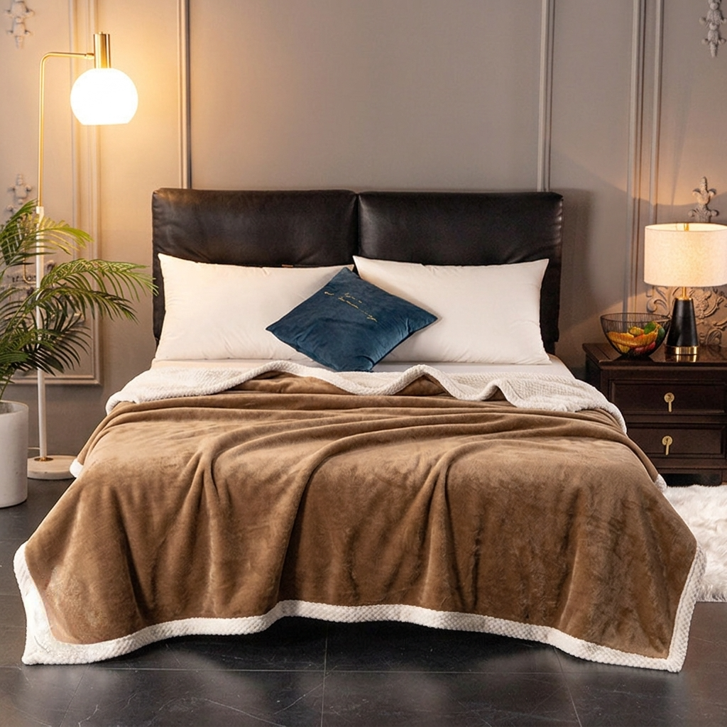 Slumblr® Trimmed Fleece Blanket