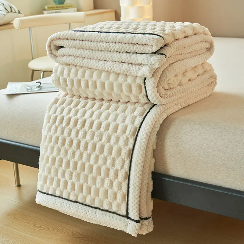Slumblr® Thick Flannel Velvet Fleece Blanket