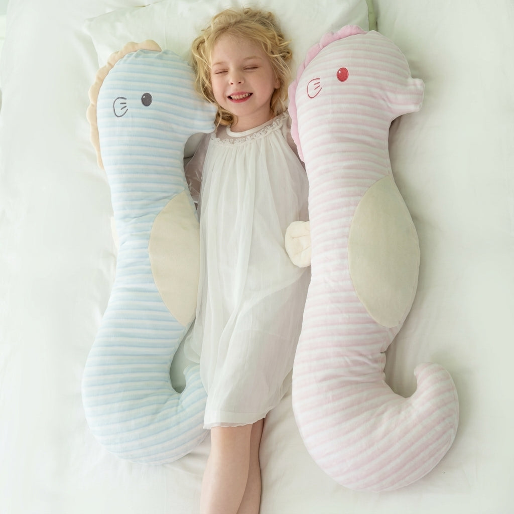 Slumblr® Cute Seahorse Hugging Plush Pillow