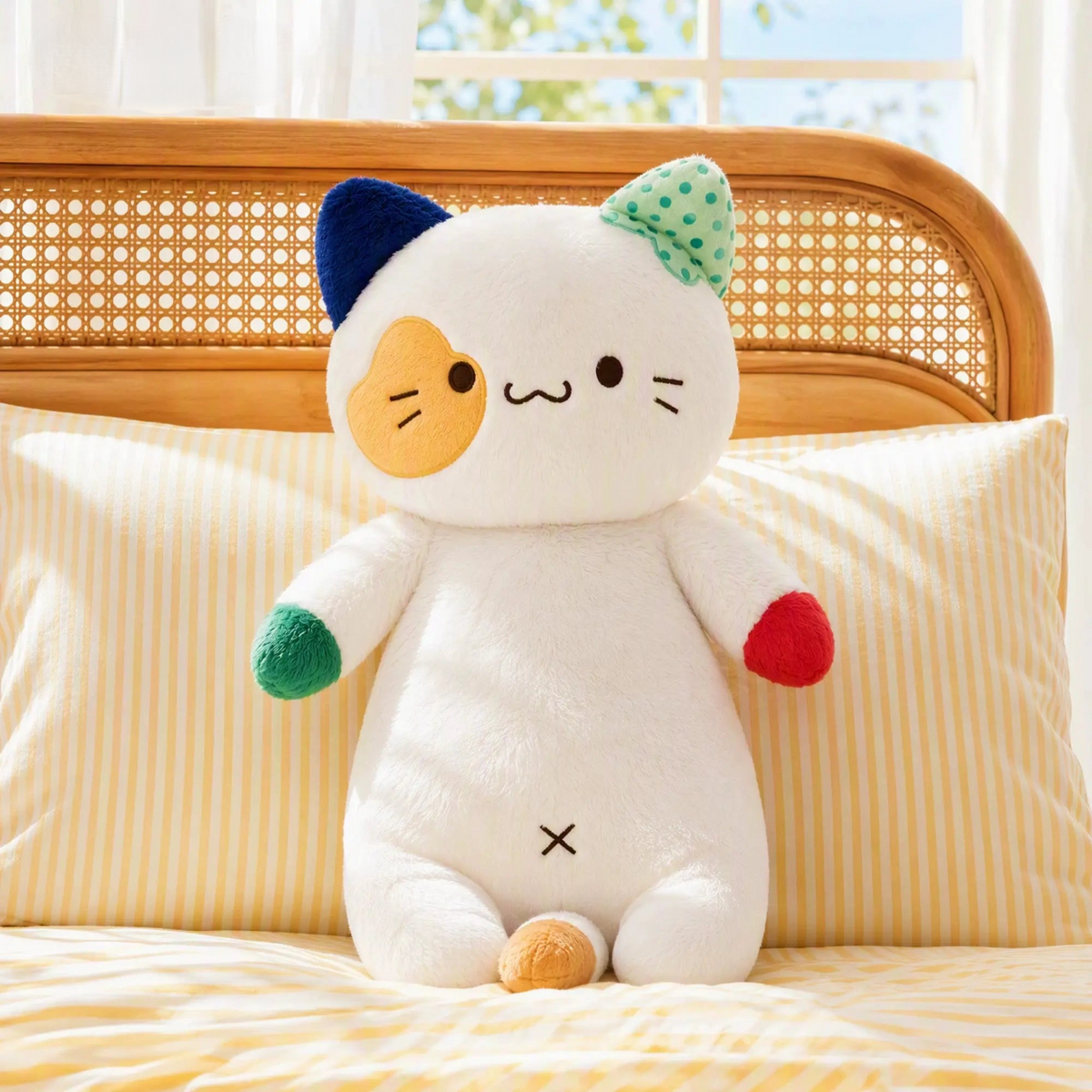 Slumblr® Quirky Long Plush Cat Pillow