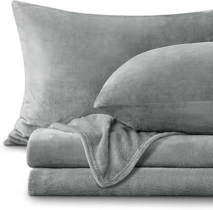 Slumblr® Flannel Fleece Bedding Set