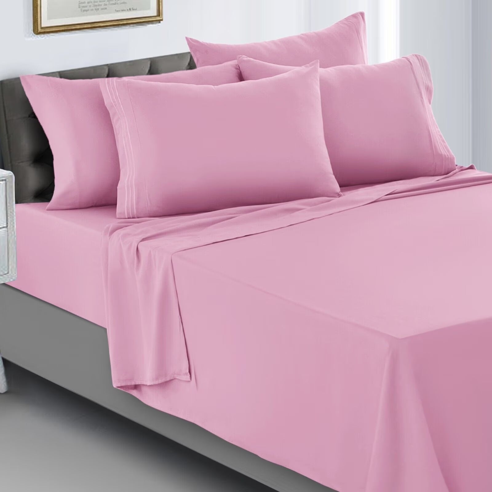 Slumblr® French Linen Bedding Set (4 Pcs)