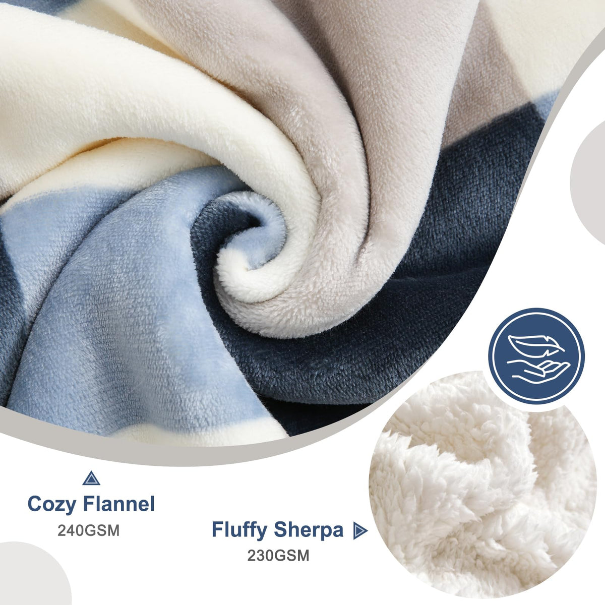 Slumblr® Flannel Throw Blanket