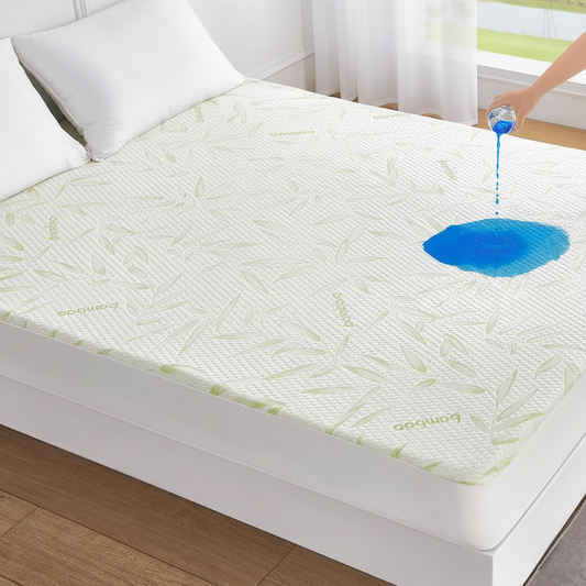 Slumblr® Cooling Bamboo Fiber Fitted Sheet