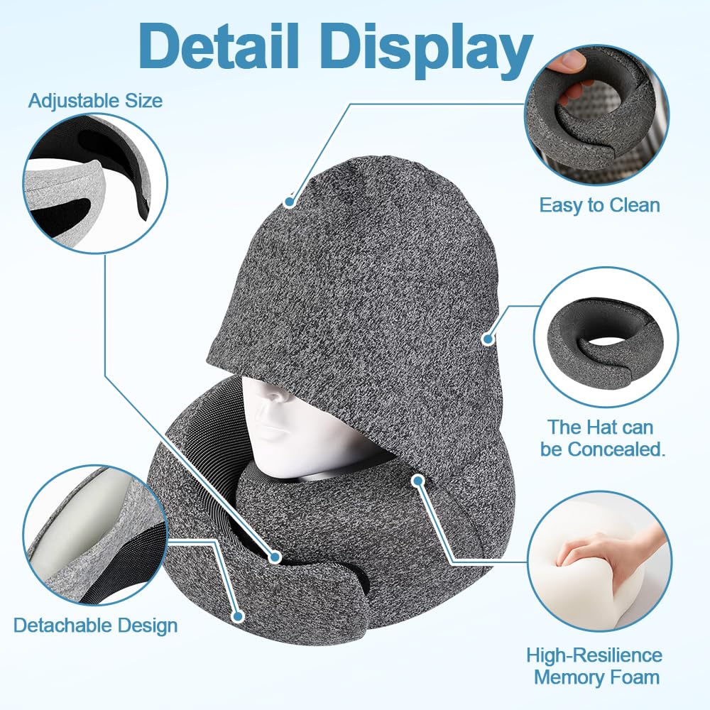 Slumblr® Hooded Neck Pillow