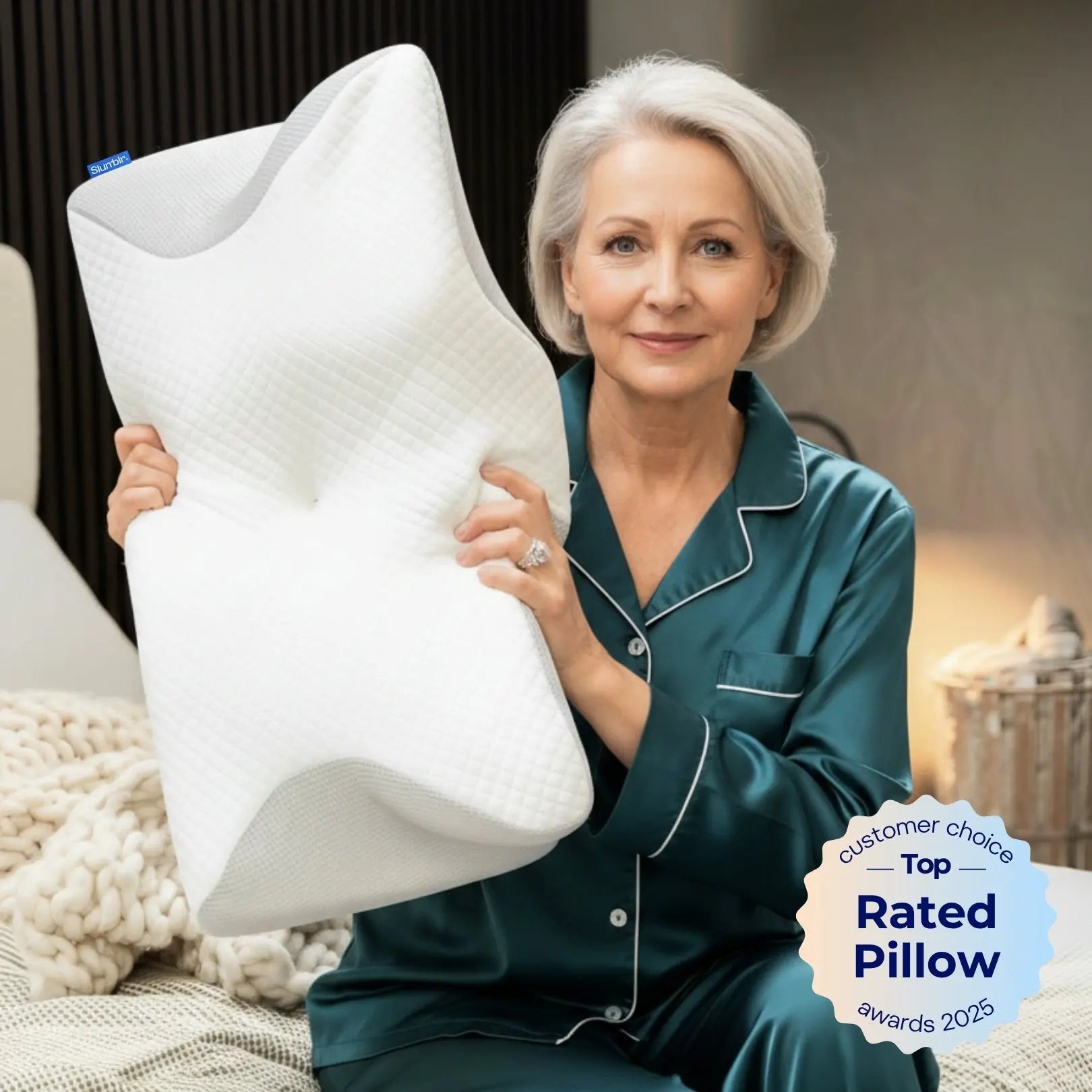 Slumblr® Contour Relief Pillow Slumblr