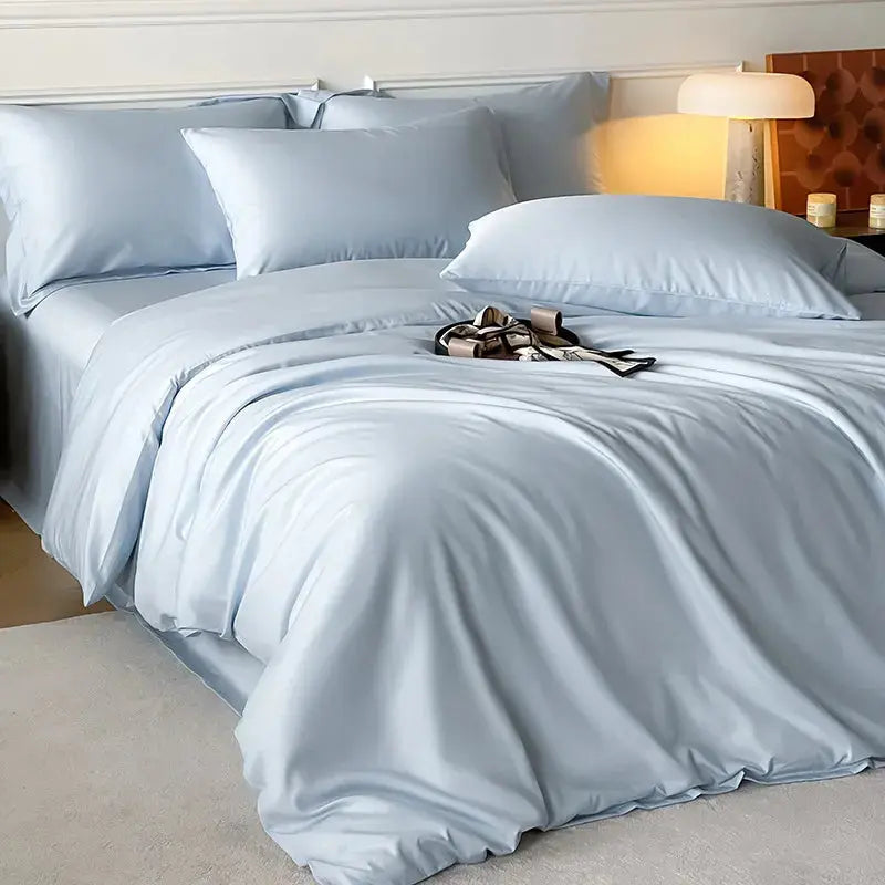 Slumblr® Summer Silky Cooling Duvet Cover Set (4 Pcs) Slumblr