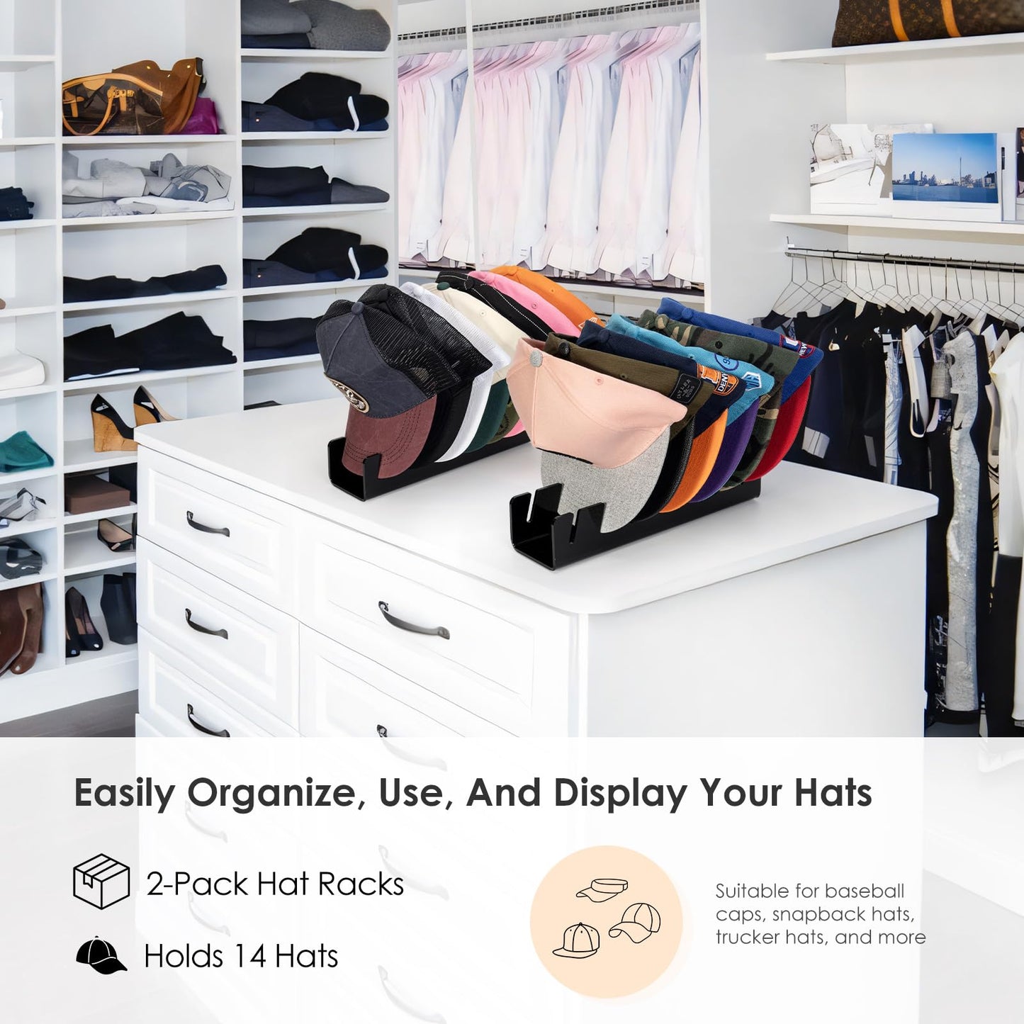 Slumblr® Acrylic Hat Rack