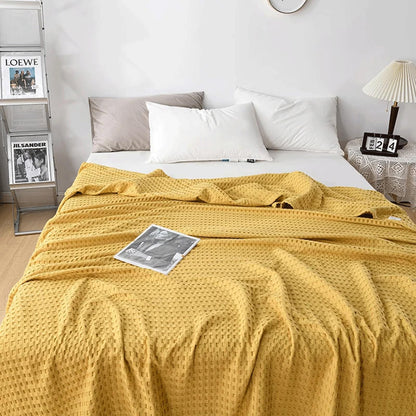 Slumblr® Cotton Waffle Weave Summer Blanket