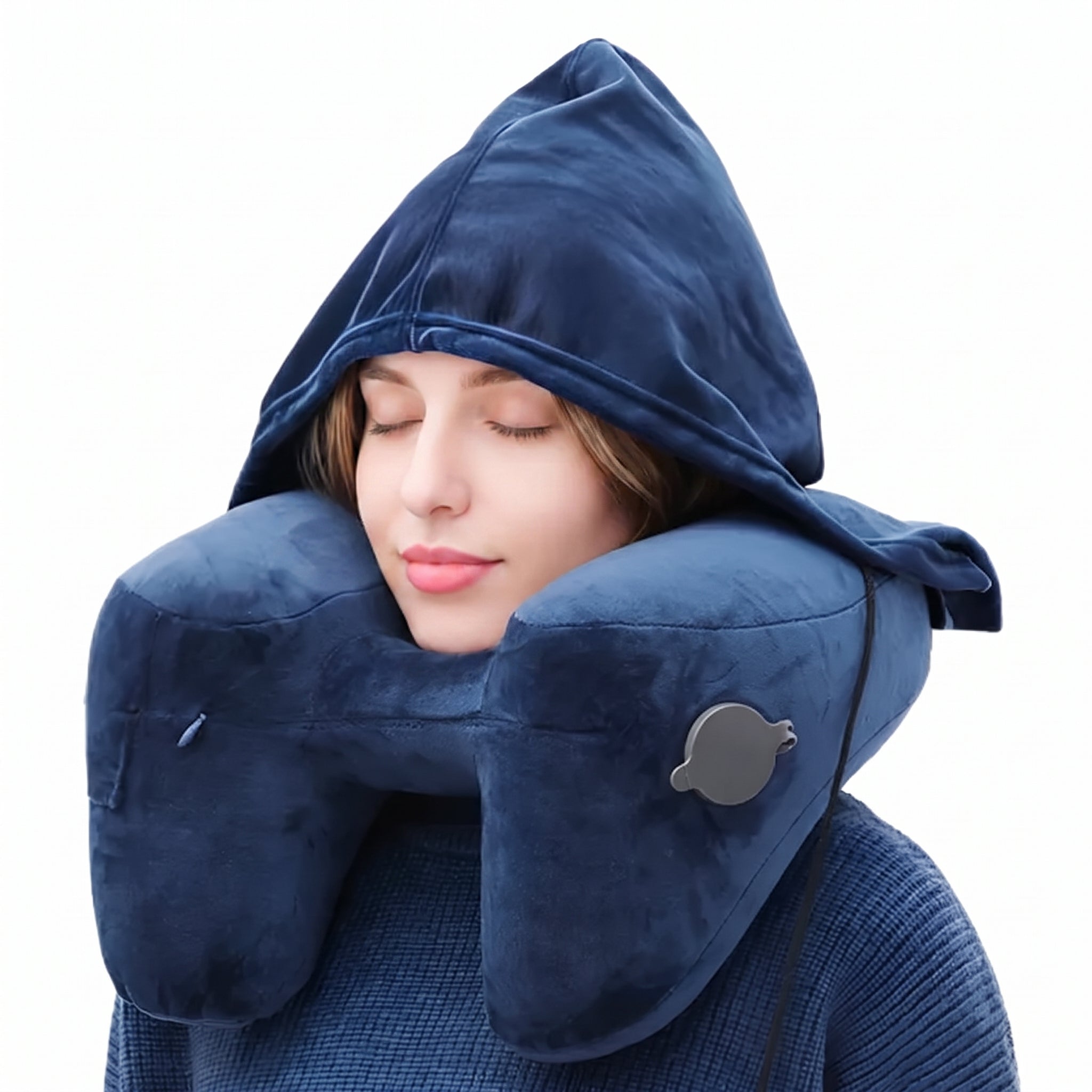 Slumblr® Inflatable Hooded Pillow