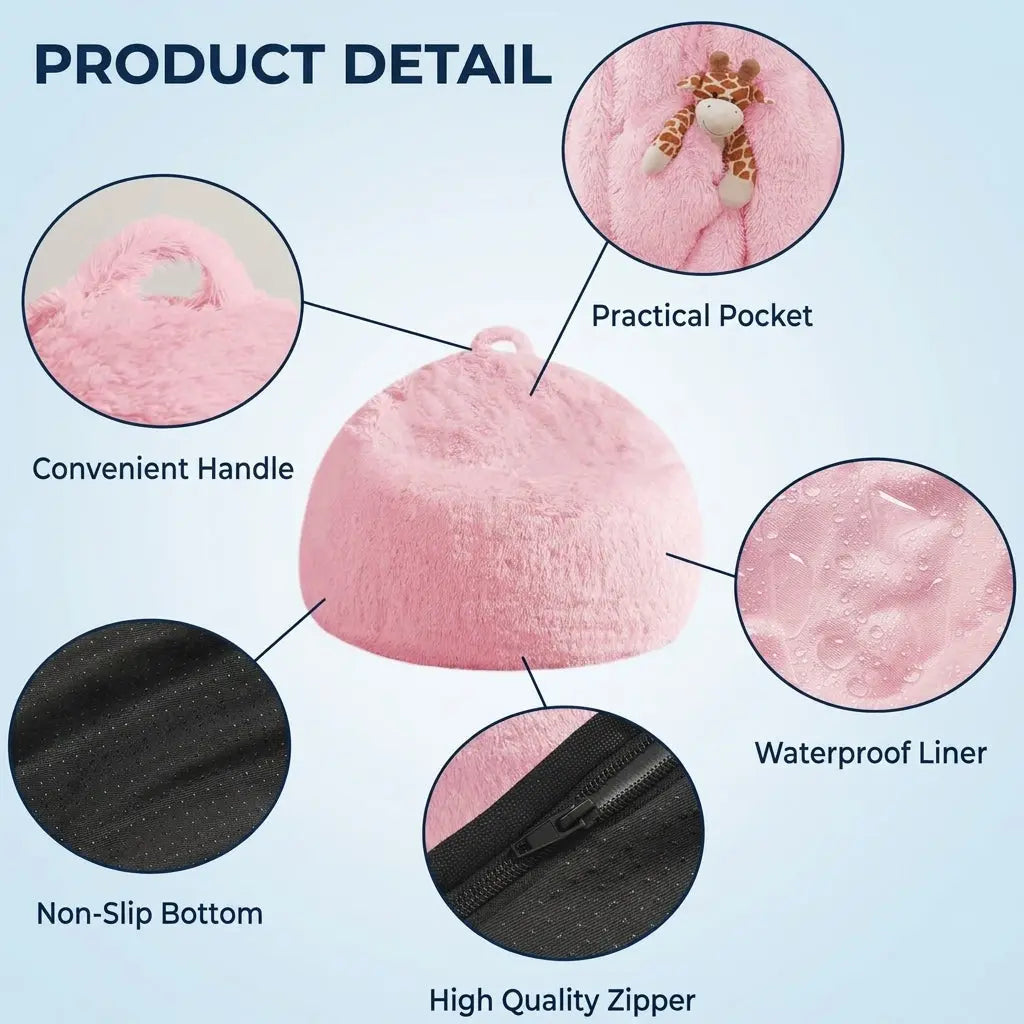 Slumblr® Plush Bean Bag Cover