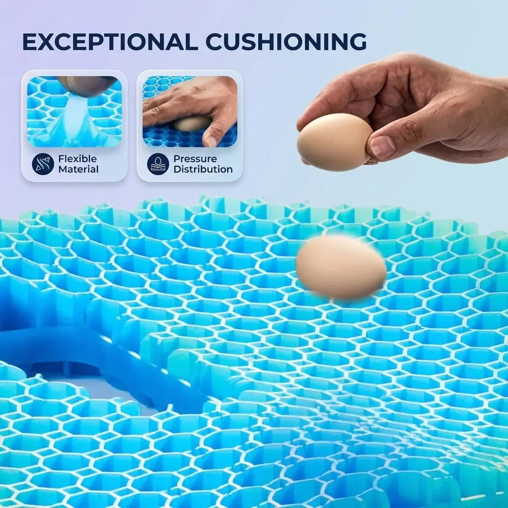 Slumblr® Honeycomb Gel Silicone Seat Cushion