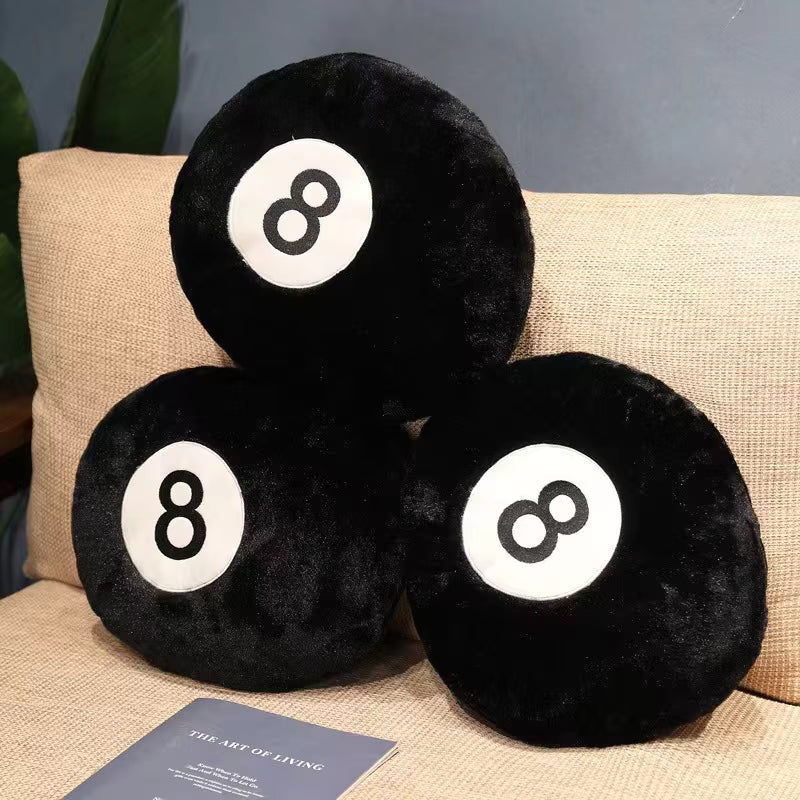 Slumblr® Billiards Plush Pillow 8 Ball Cushion
