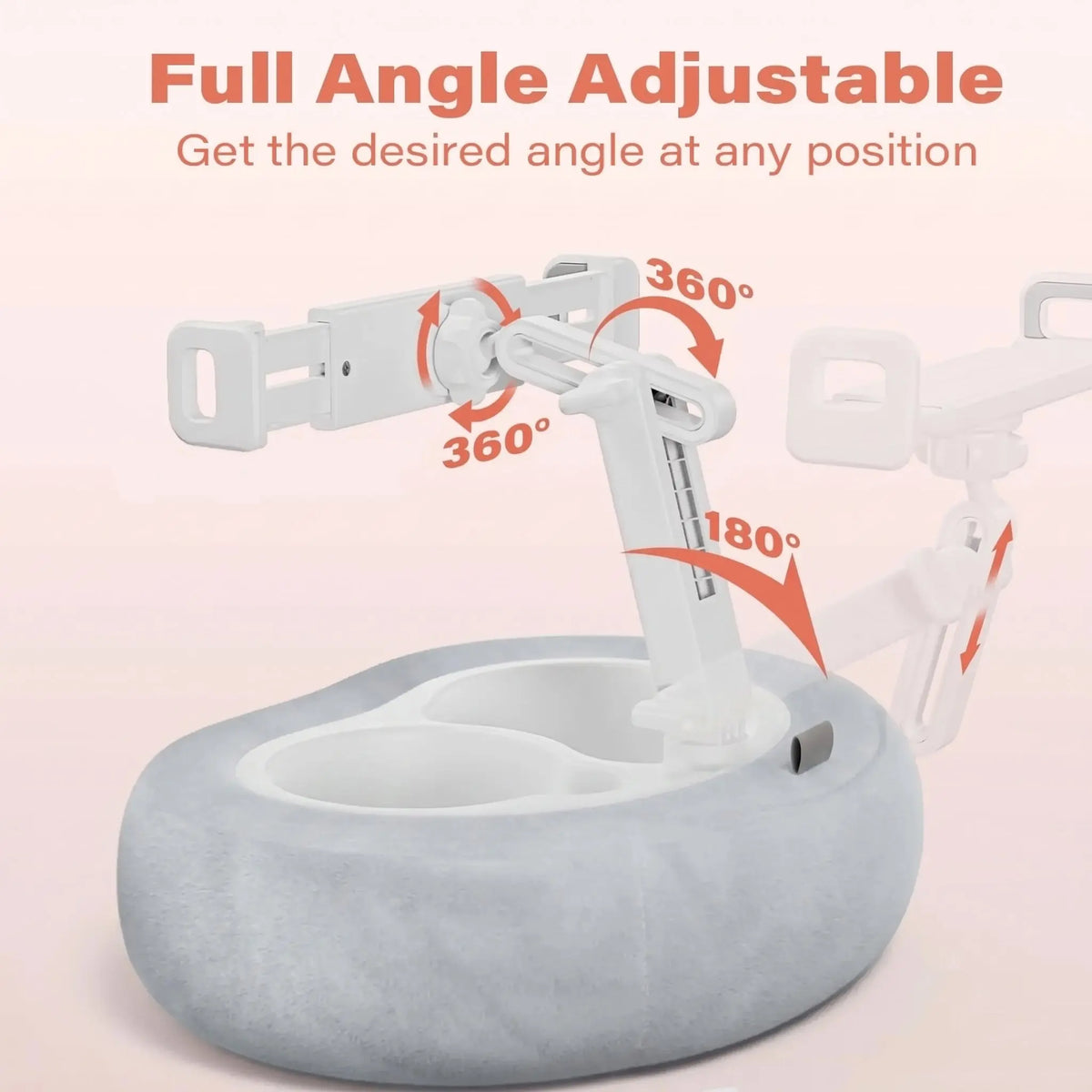 Slumblr® Adjustable Pillow Phone & Tablet Holder