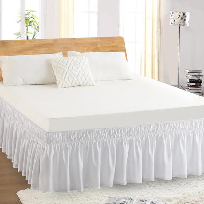 Slumblr® Elastic Wrap Around Bed Skirt
