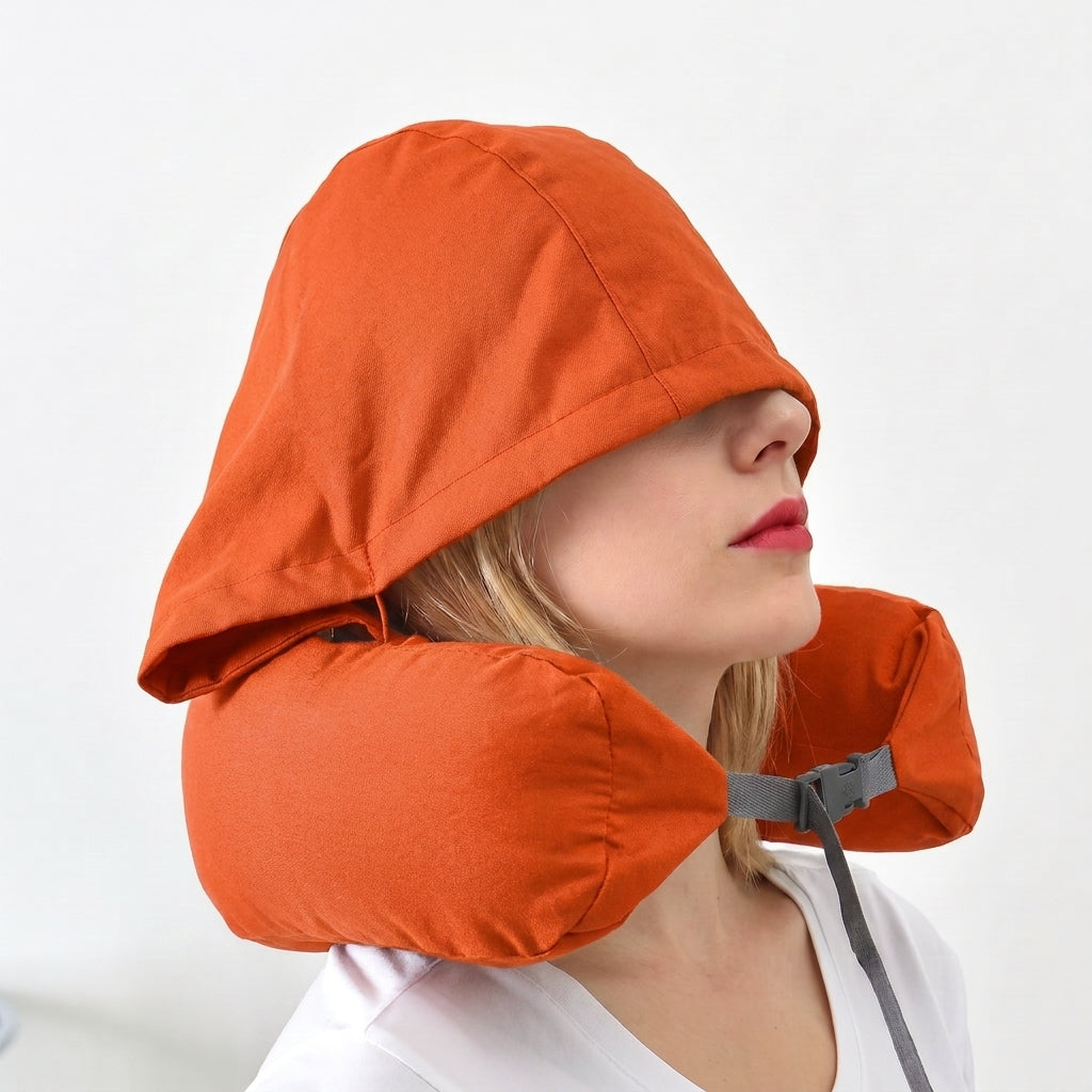Slumblr® Hooded Travel Pillow