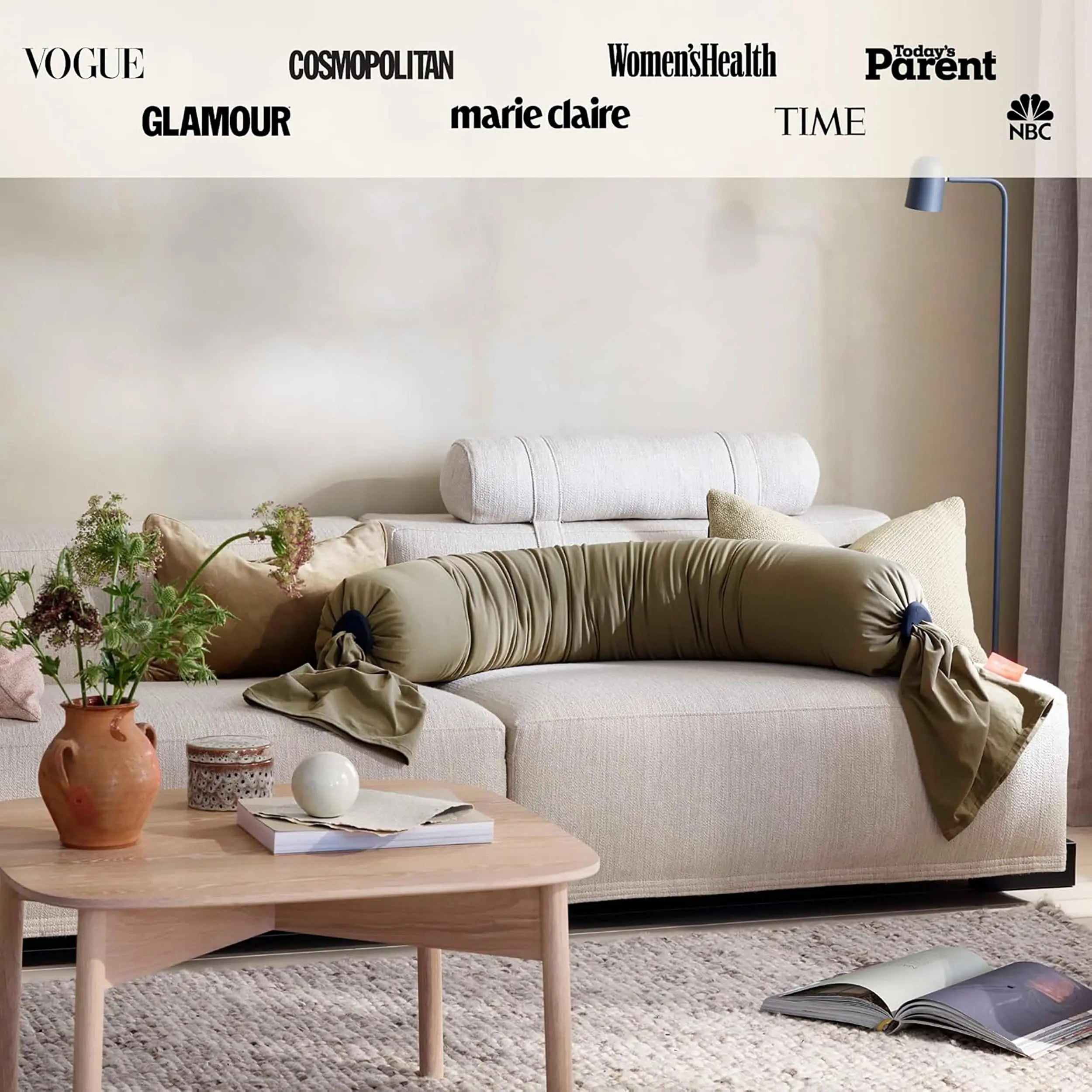 Slumblr® Adjustable Pregnancy Pillow Full Body Support Slumblr