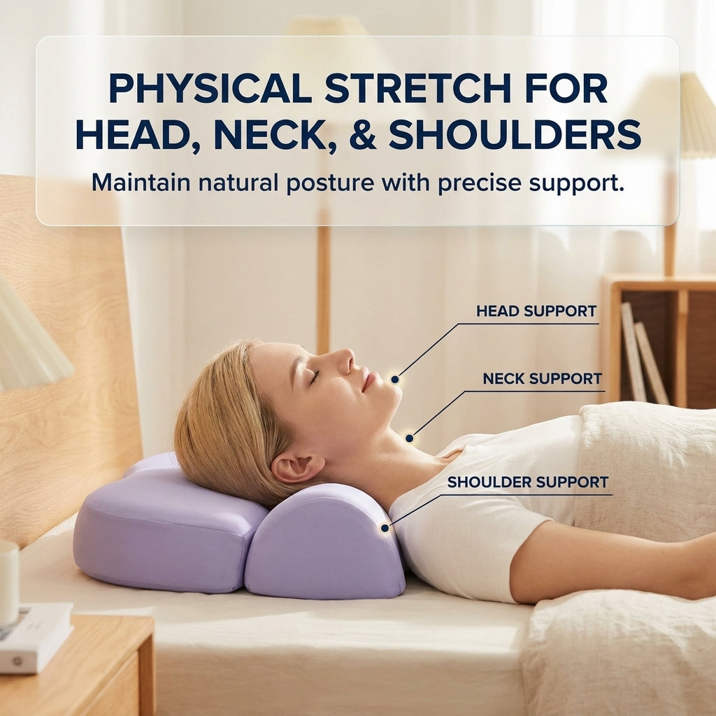 Slumblr® Ergonomic Contour Pillow with Zoned Support