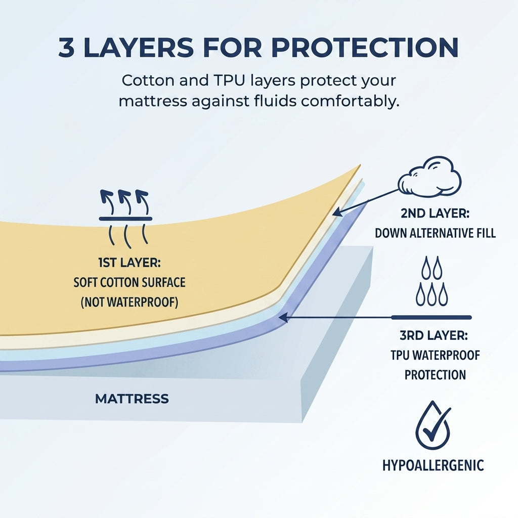Slumblr® Cooling Mattress Pad