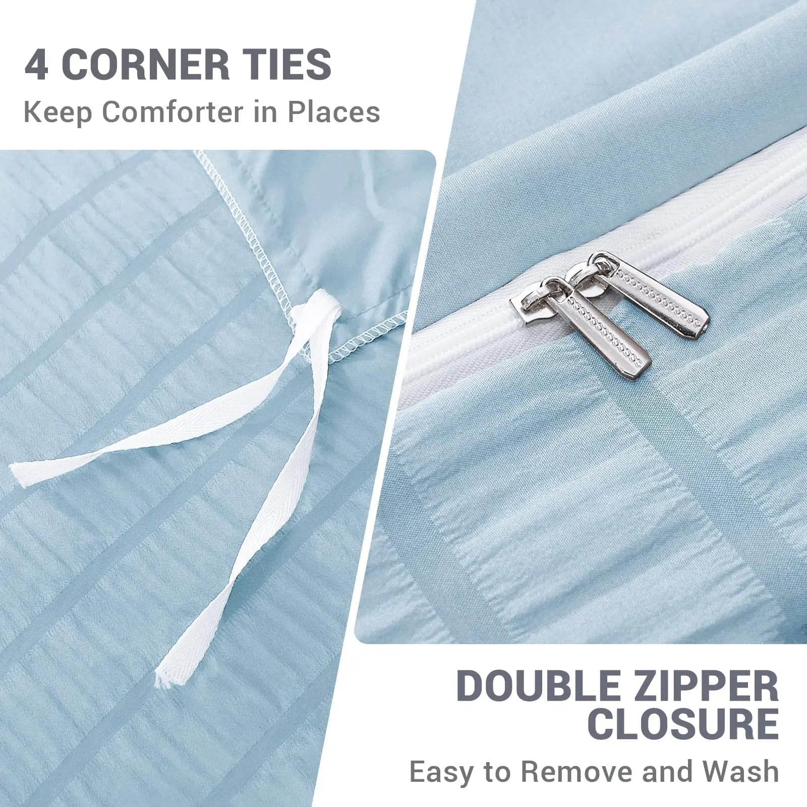Slumblr® Microfiber Cooling Duvet Cover Set Slumblr