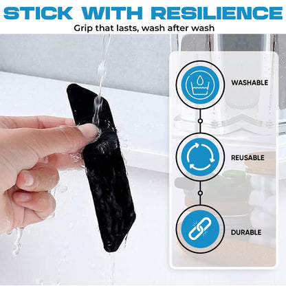 Slumblr® Rug Gripper Tape for Rug for Hardwood Floors (8pcs)