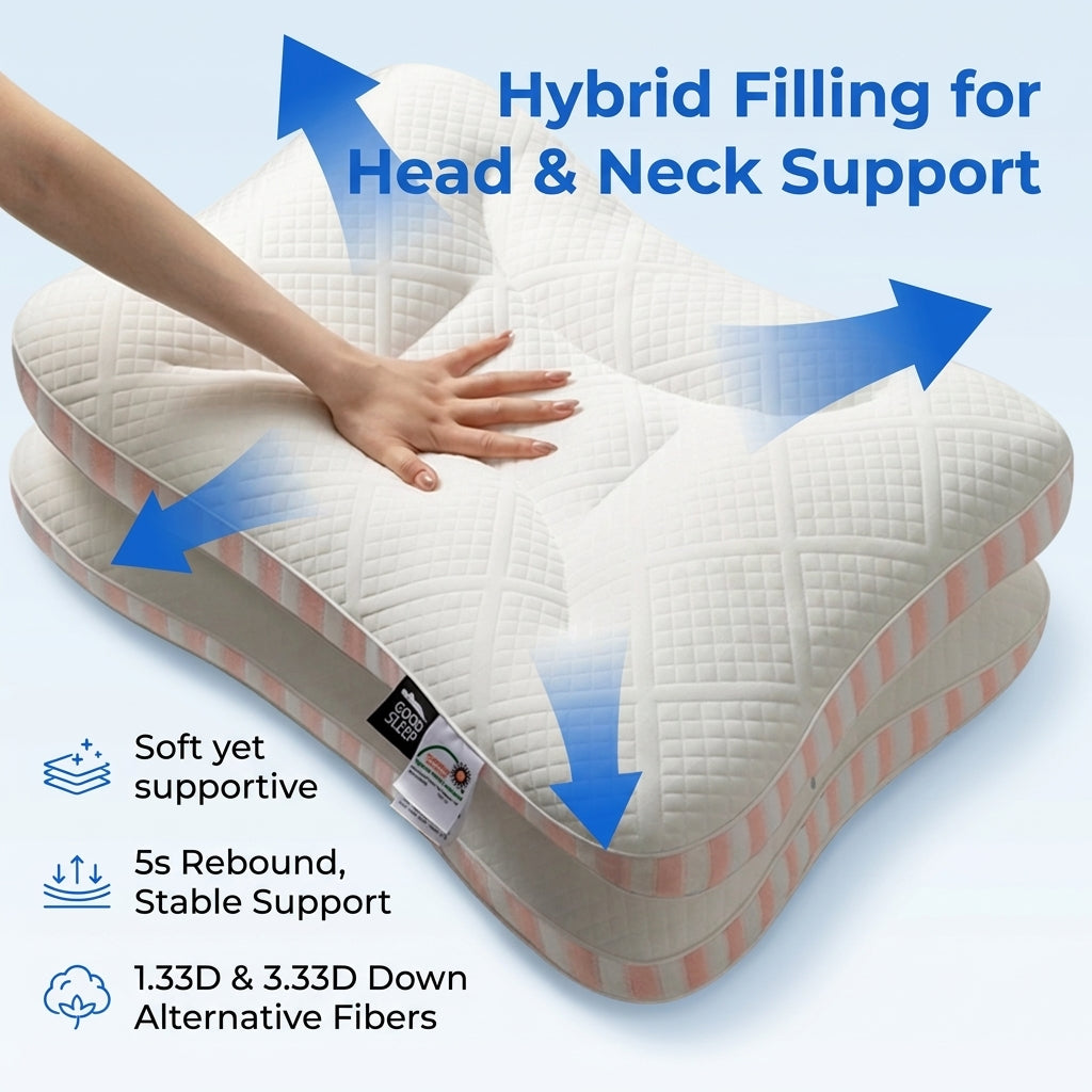 Slumblr® Low Profile Contour Pillow